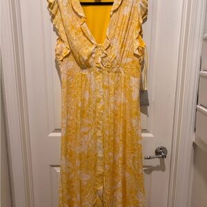 Taylor Sunny Floral Maxi Dress
